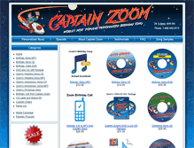 Tablet Screenshot of captainzoom.com